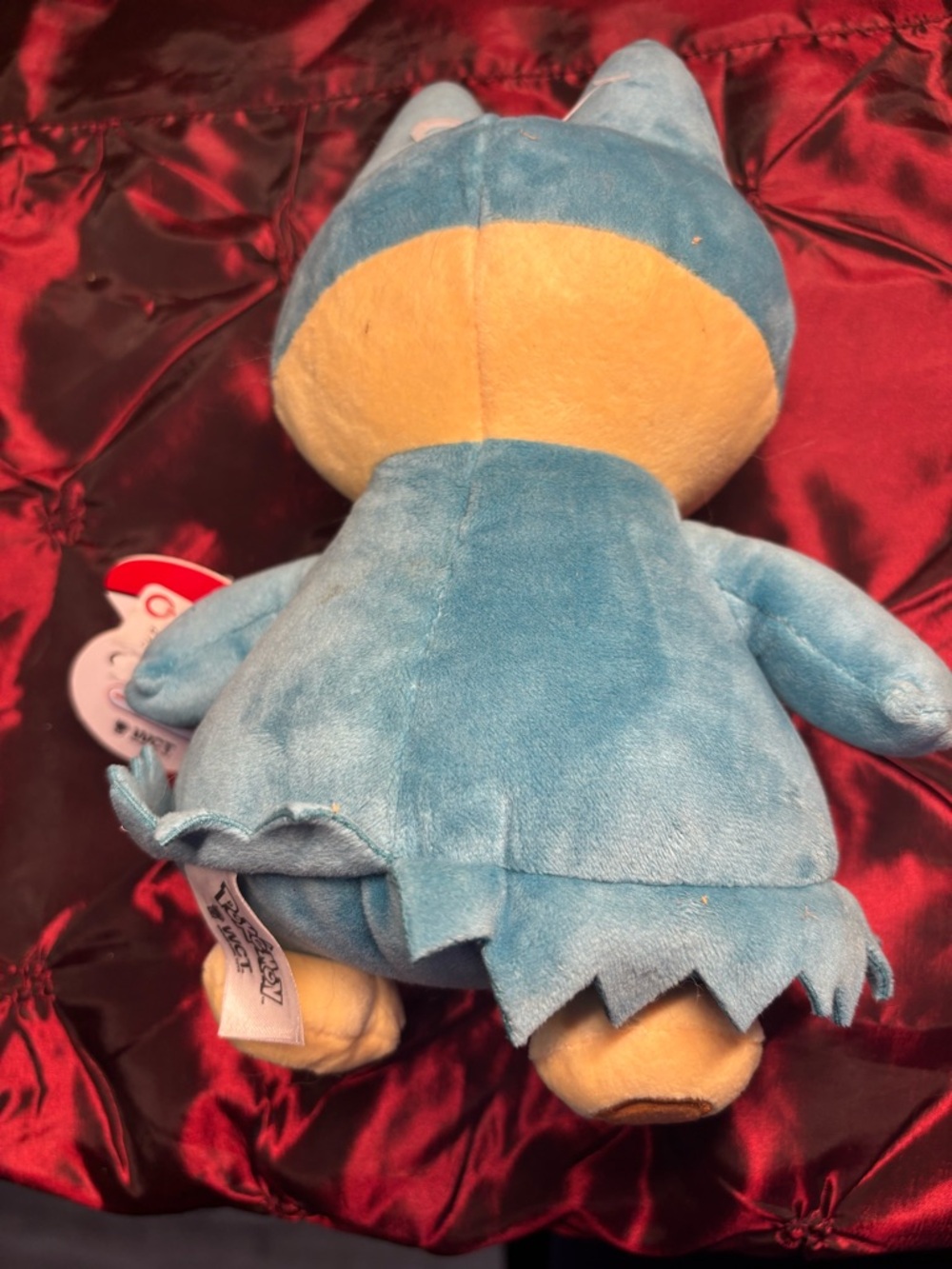 Pokemon Plush Munchlax Blue and Yellow - Picture 2 of 3